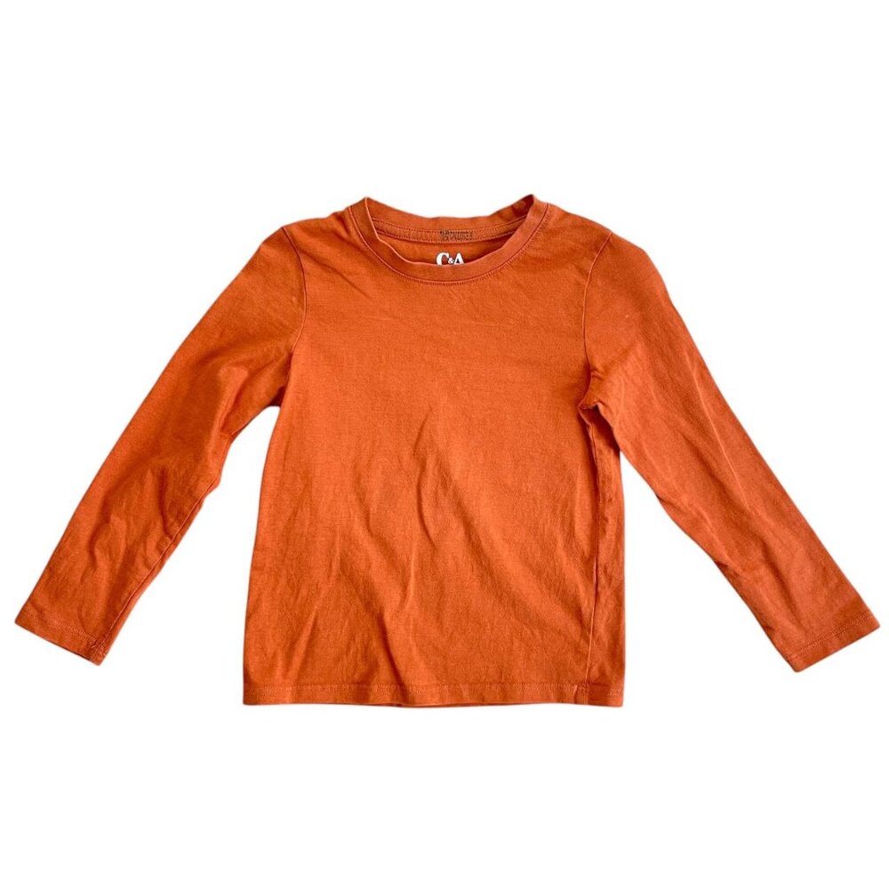 C&A Kids Long Sleeve Tee, orange